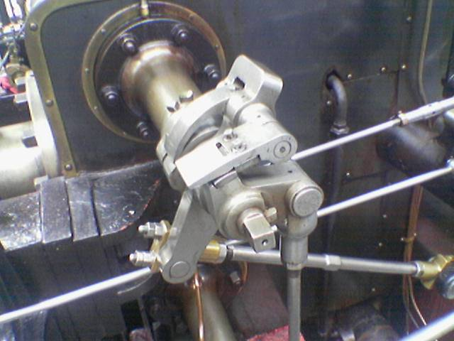 A color picture of a steam engine