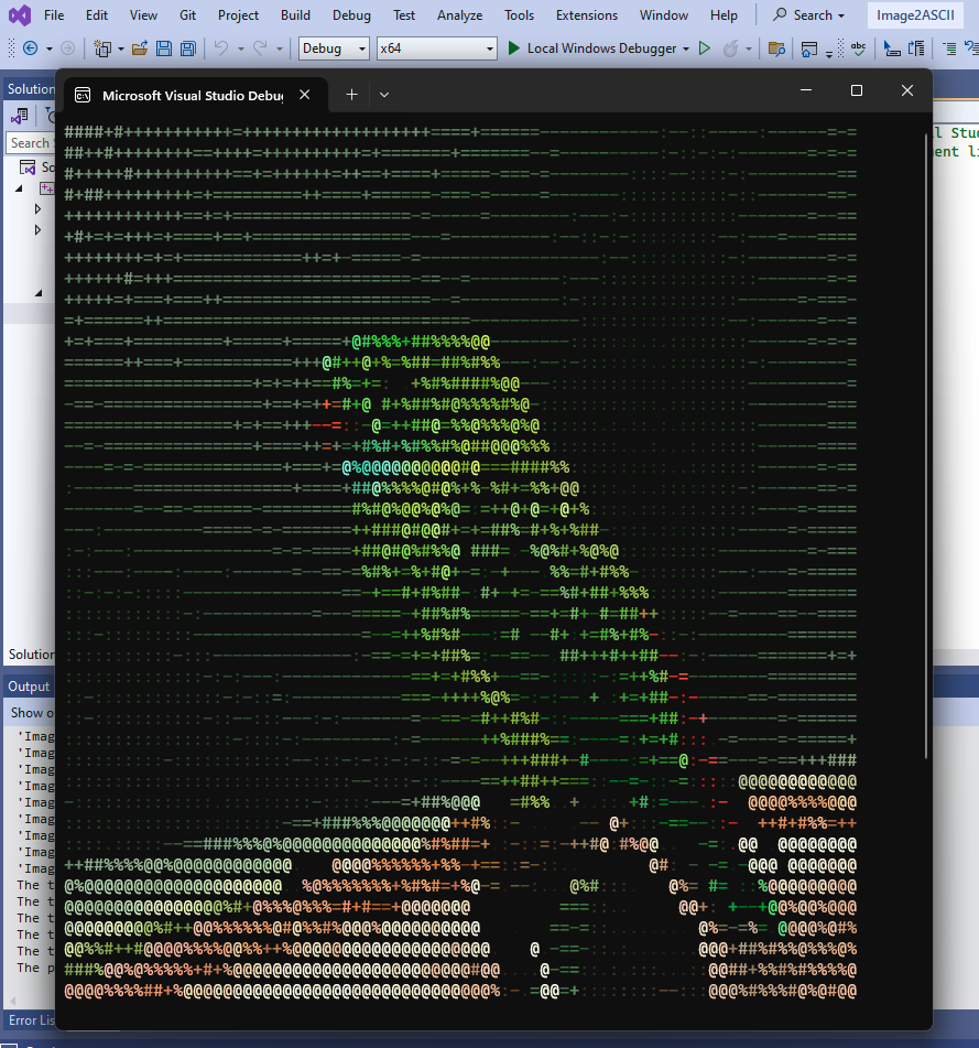 ASCII art bird