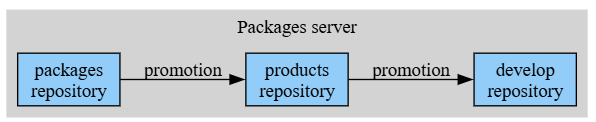 Multiple repositories and promotions